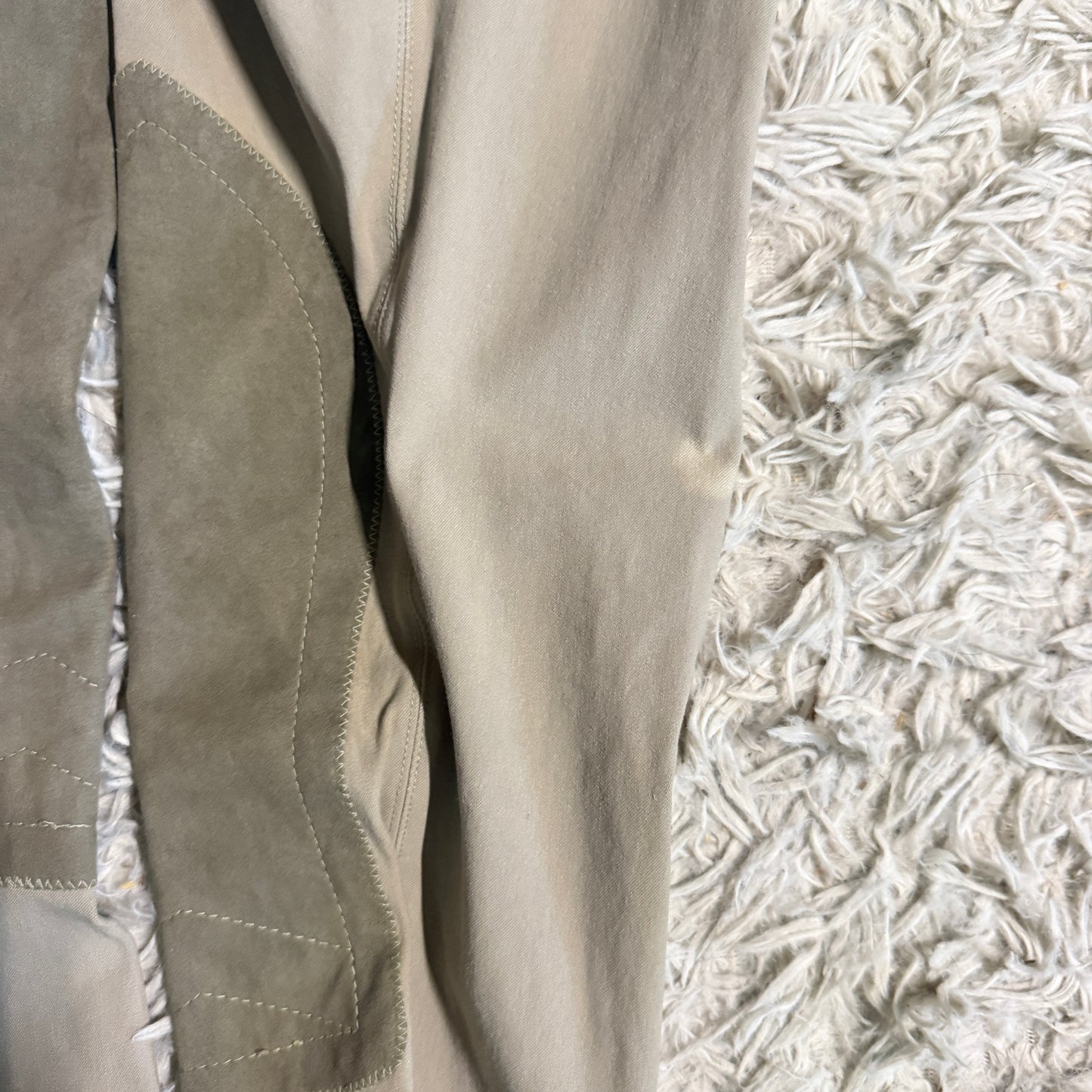 Women’s Size 24L Tan Tailored Sportsman Knee Patch Horseback Riding Breeches