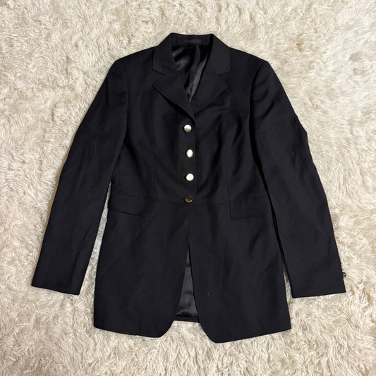 Women’s Size 6R Black RJ Classics Horseback Riding Dressage Show Coat