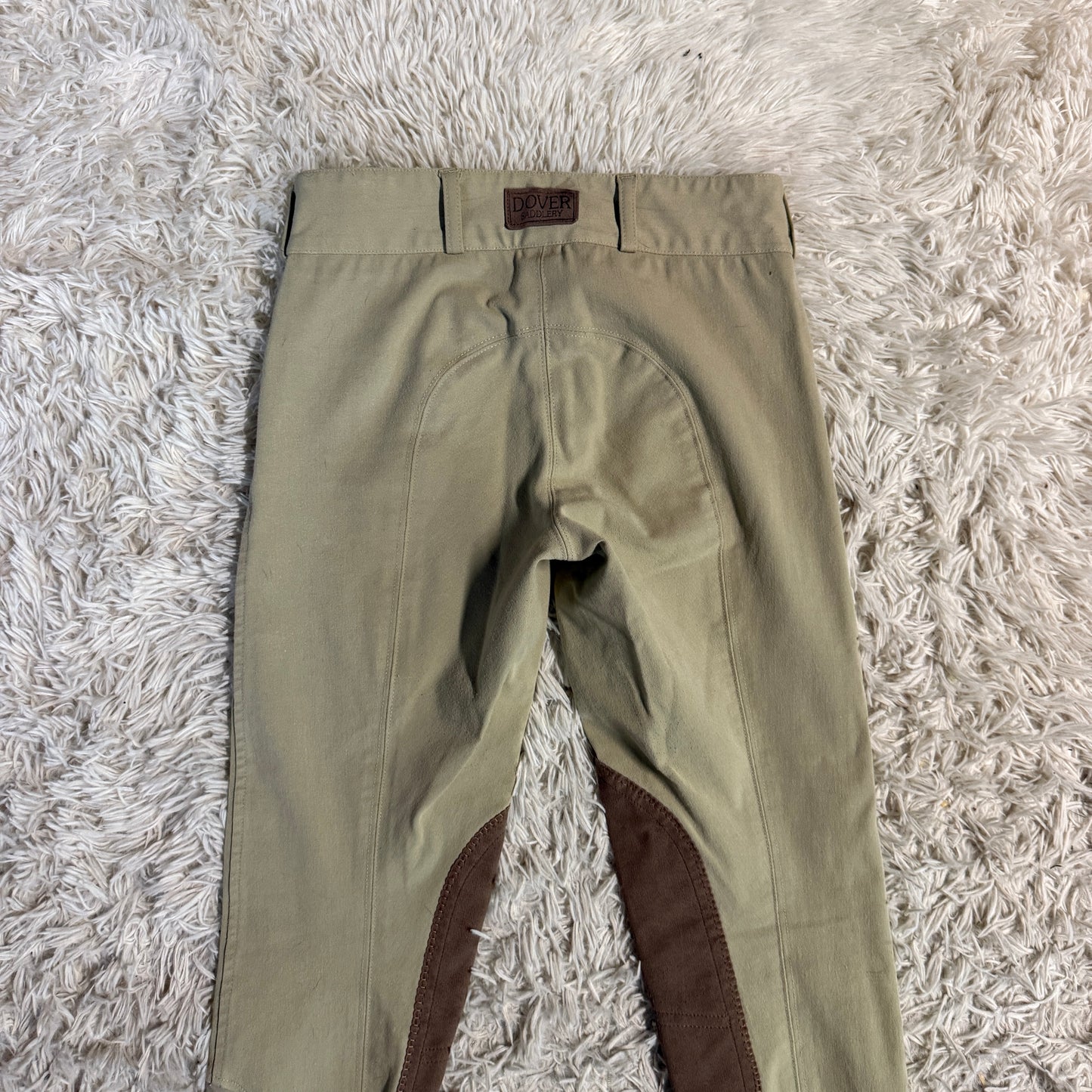 Women’s Size 24R Tan Dover Knee Patch Horseback Riding Breeches