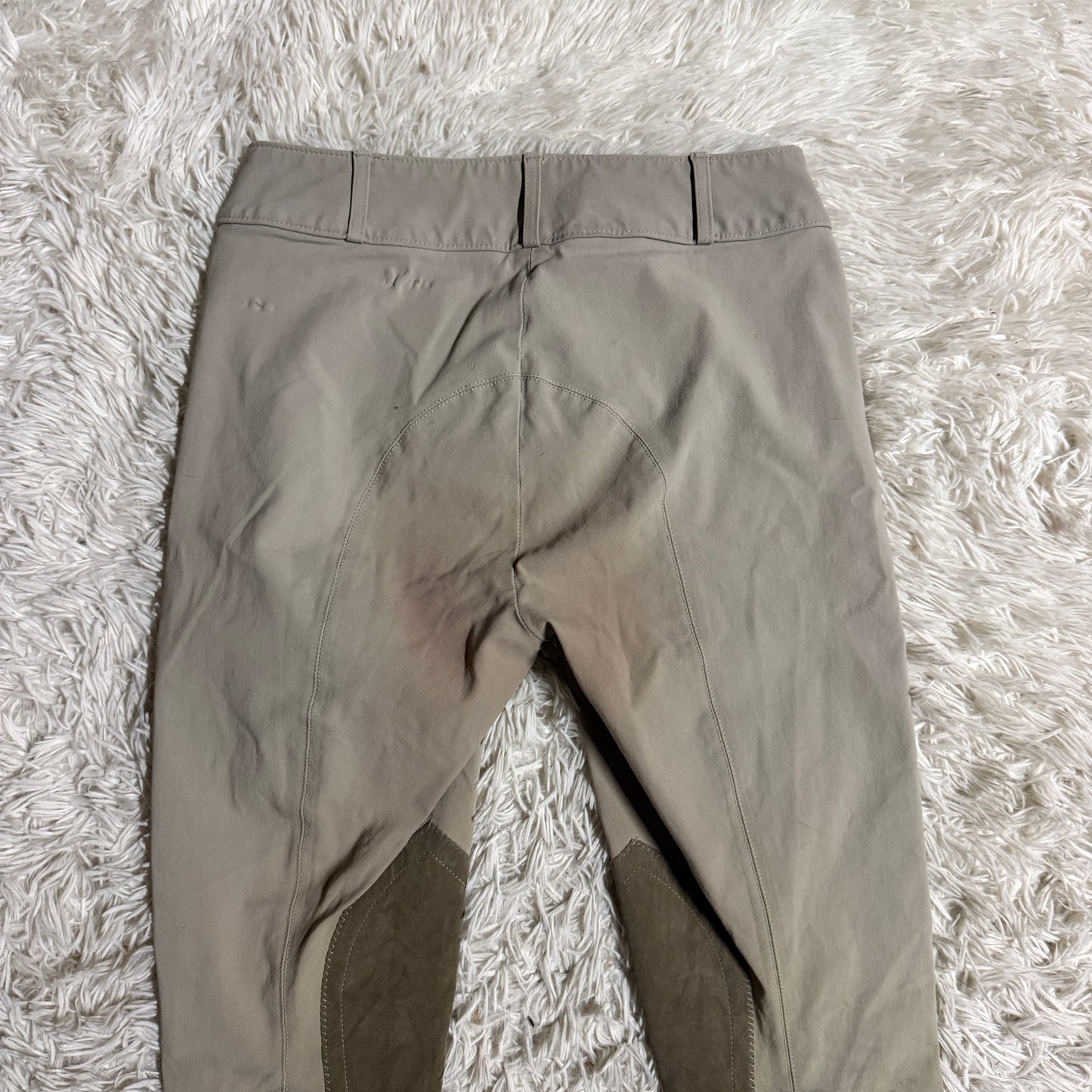 Women’s Size 28R Tan Tailored Sportsman Knee Patch Horseback Riding Breeches
