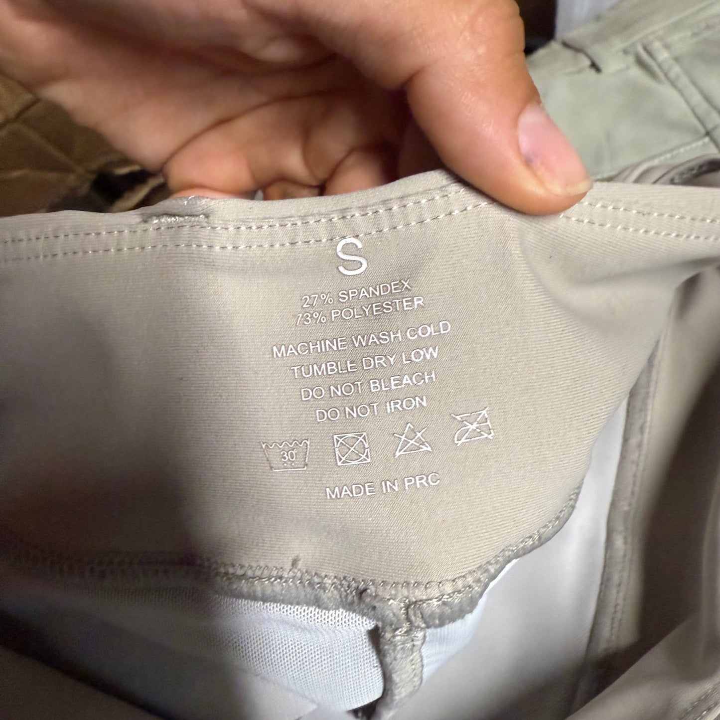 Women’s Small Tan Esprit Equestrian Knee Patch Horseback Riding Breeches