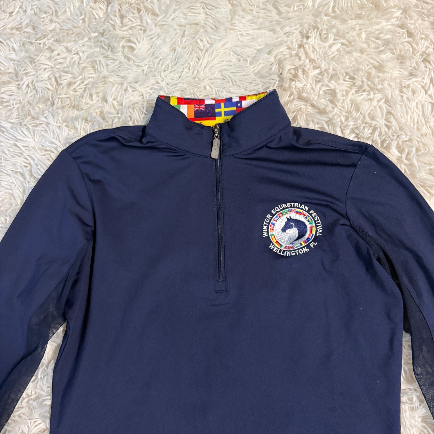 Women’s Small EA Limited WEF Long Sleeve Horseback Riding Sunshirt