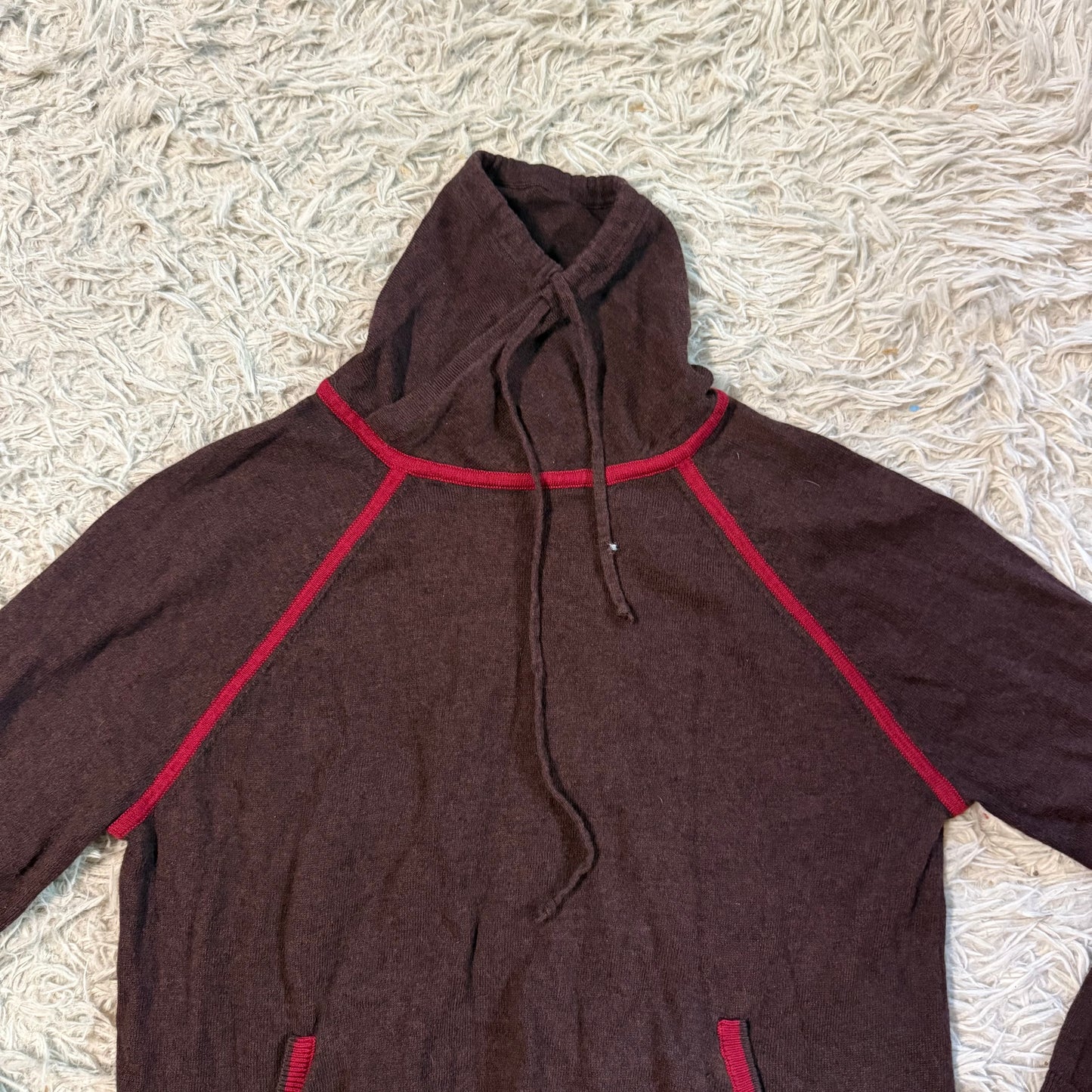 Women’s Small Brown Essex Classics Long Sleeve Horseback Riding Pullover Sweater