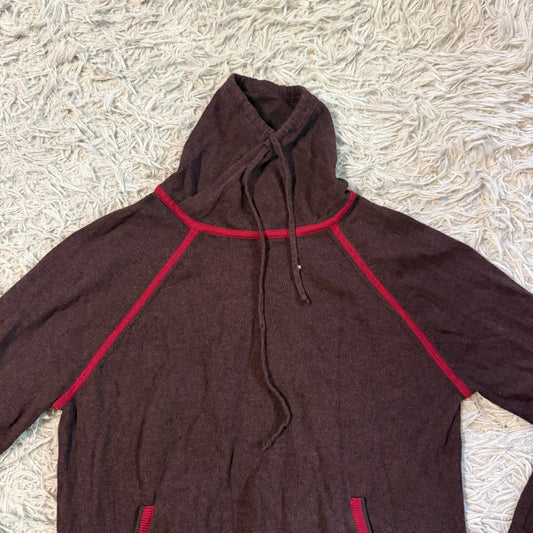 Women’s Small Brown Essex Classics Long Sleeve Horseback Riding Pullover Sweater