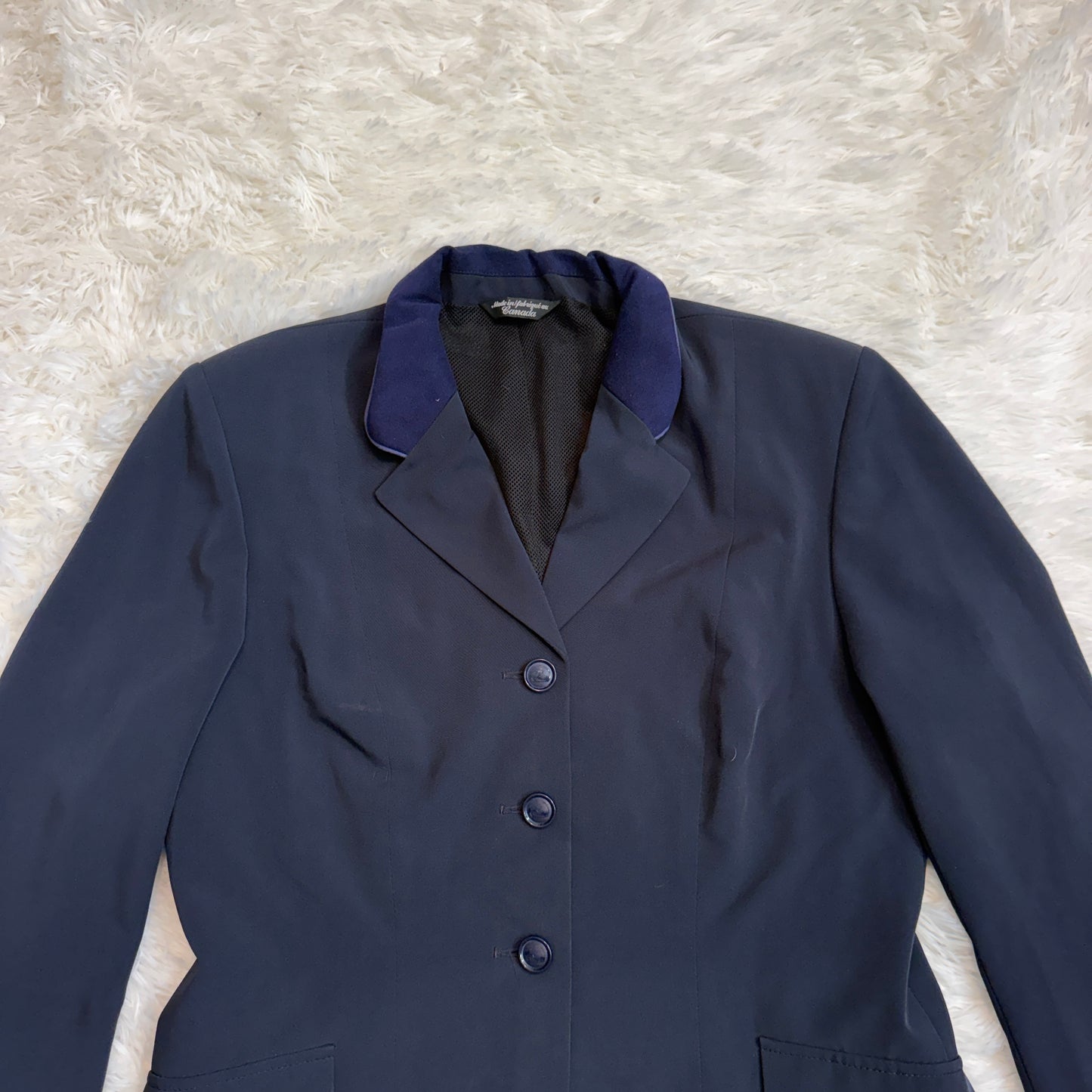Women’s Size 14R Navy Grand Prix Horseback Riding Show Coat