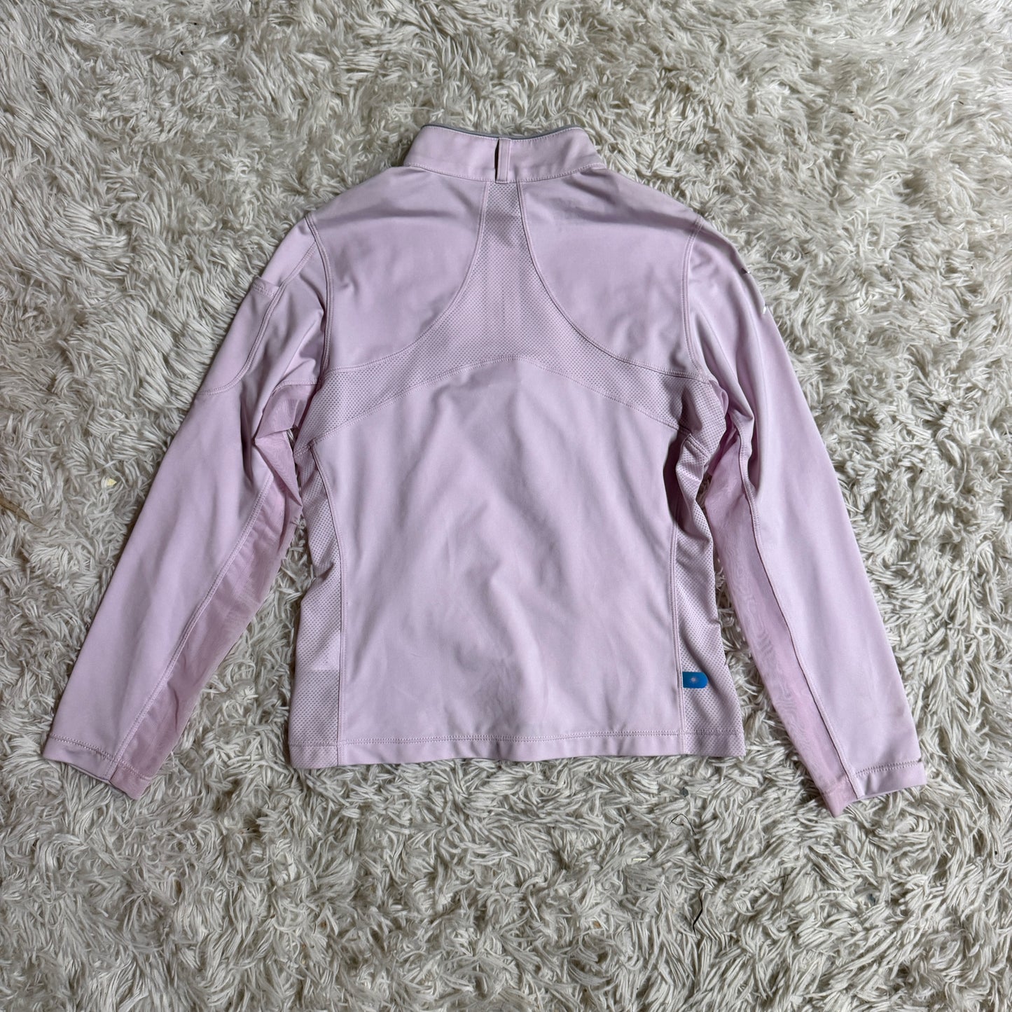 Child’s Large Pink Chestnut Bay Long Sleeve Horseback Riding Sunshirt