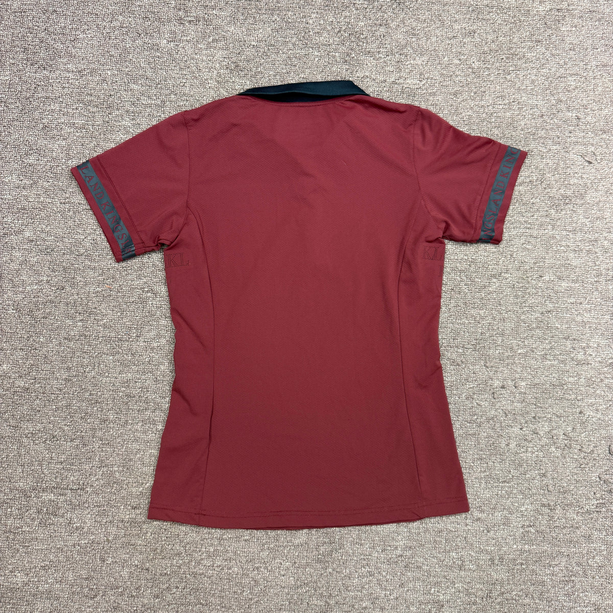 Women’s Small Red Kingsland Short Sleeve Horseback Riding Sunshirt