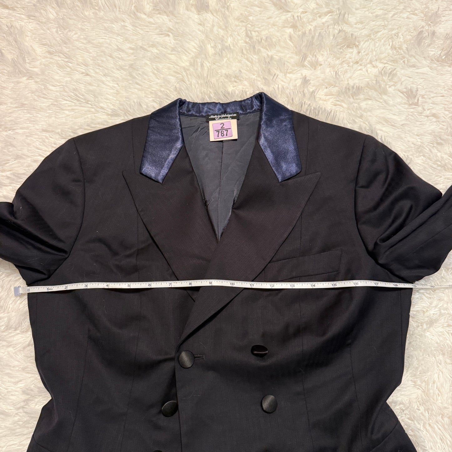 Women’s Size 14T Navy Grand Prix Hadfield Horseback Riding Shadbelly