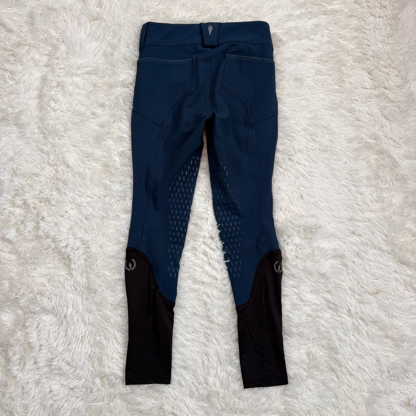 Women’s XS Blue Kerrits Knee Patch Horseback Riding Breeches