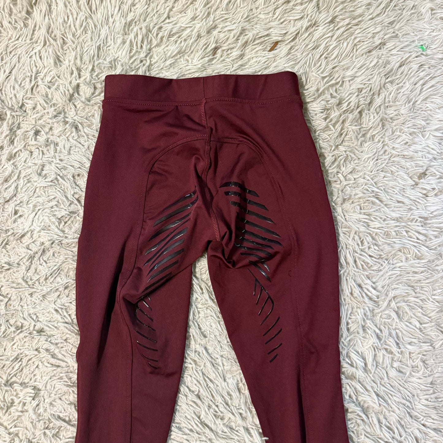 Women’s Size 10 Burgundy Goldstar Equestrian Full Seat Horseback Riding Breeches