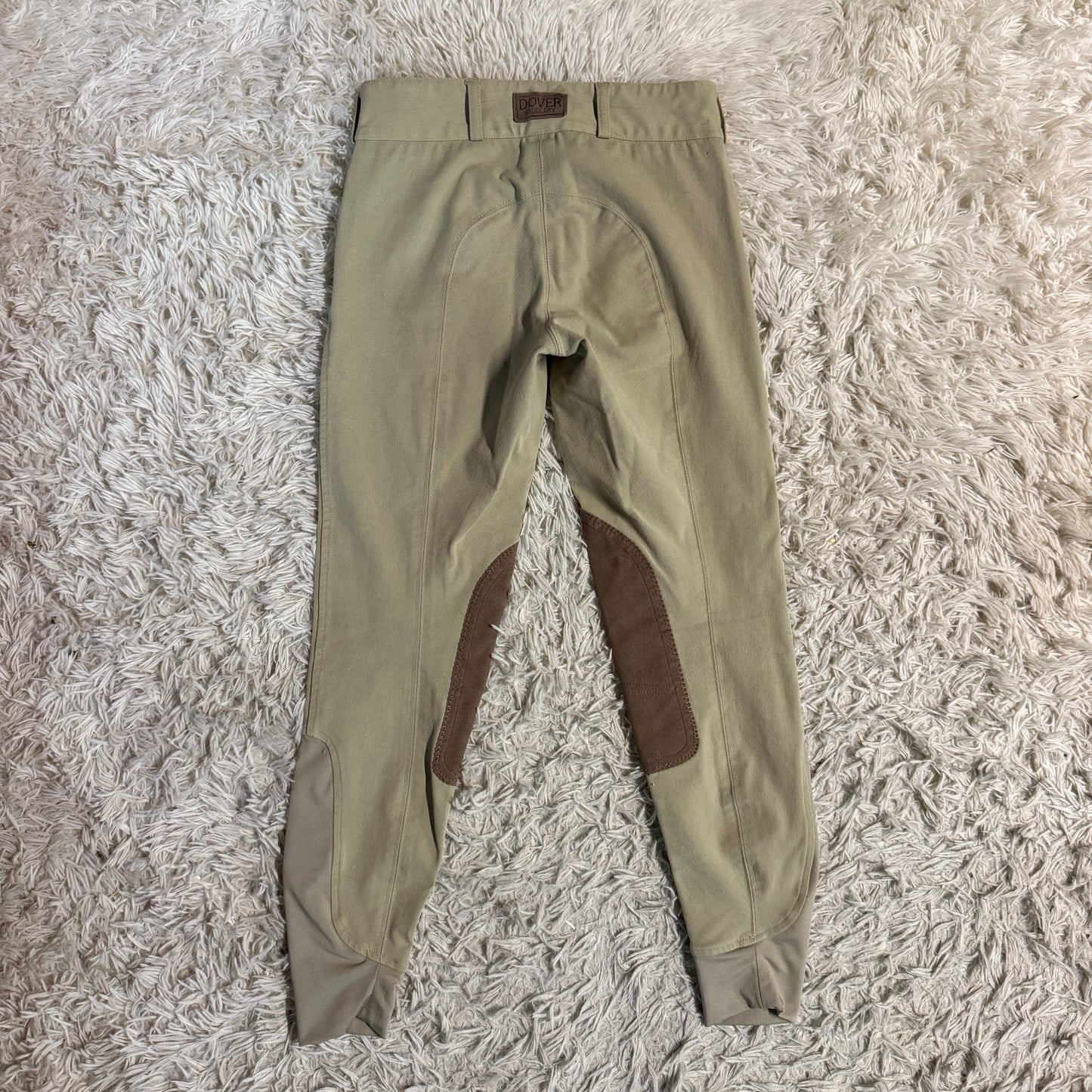 Women’s Size 24R Tan Dover Knee Patch Horseback Riding Breeches