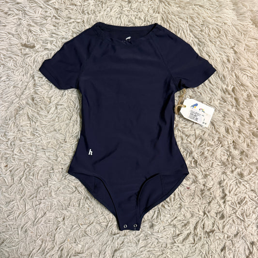 New Child’s Small Navy Sarm Hippique Short Sleeve Horseback Riding Sunshirt