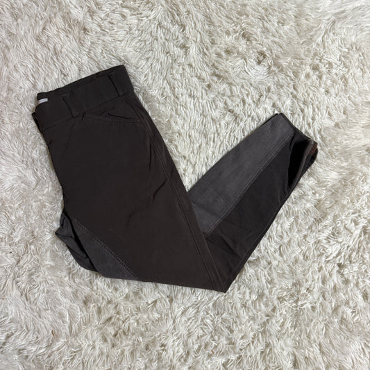 Women’s Large Brown Horze Full Seat Horseback Riding Breeches