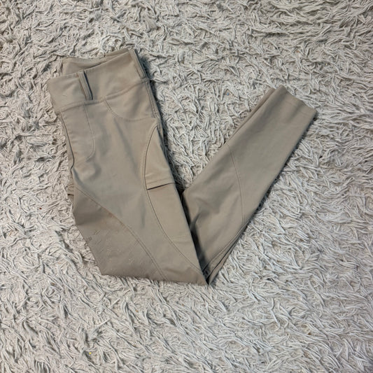 Women’s Small Tan Esprit Equestrian Knee Patch Horseback Riding Breeches