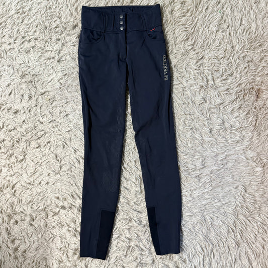 Women’s Size 26R Navy B Vertigo Full Seat Horseback Riding Breeches