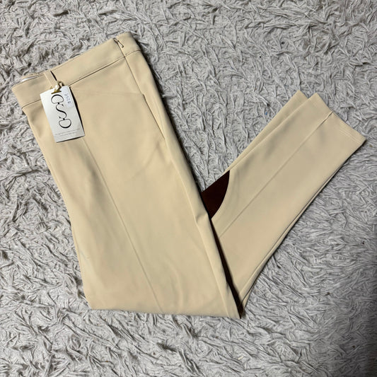 New Women’s Size 32R Tan Superlative Knee Patch Horseback Riding Breeches