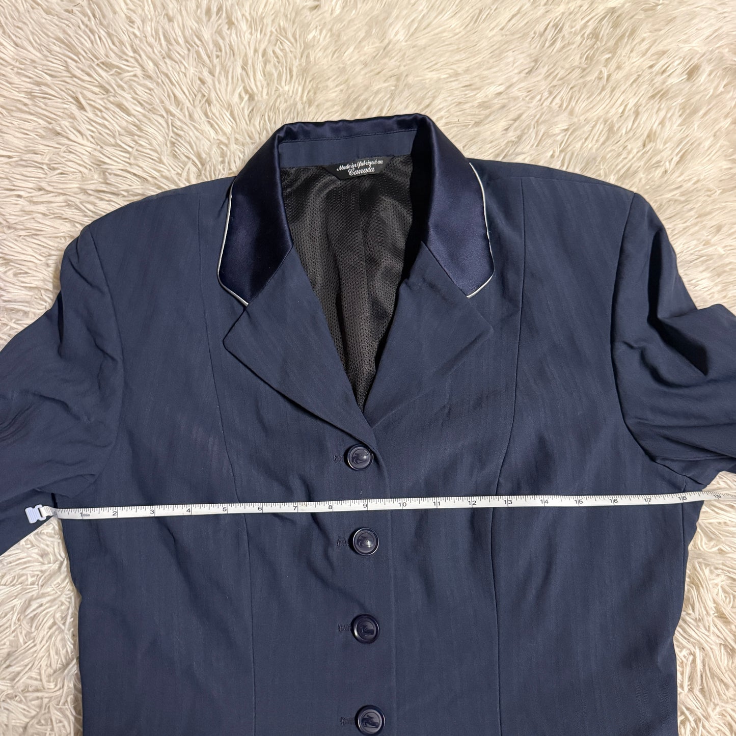 Women’s Size 14R Navy Grand Prix Horseback Riding Show Coat