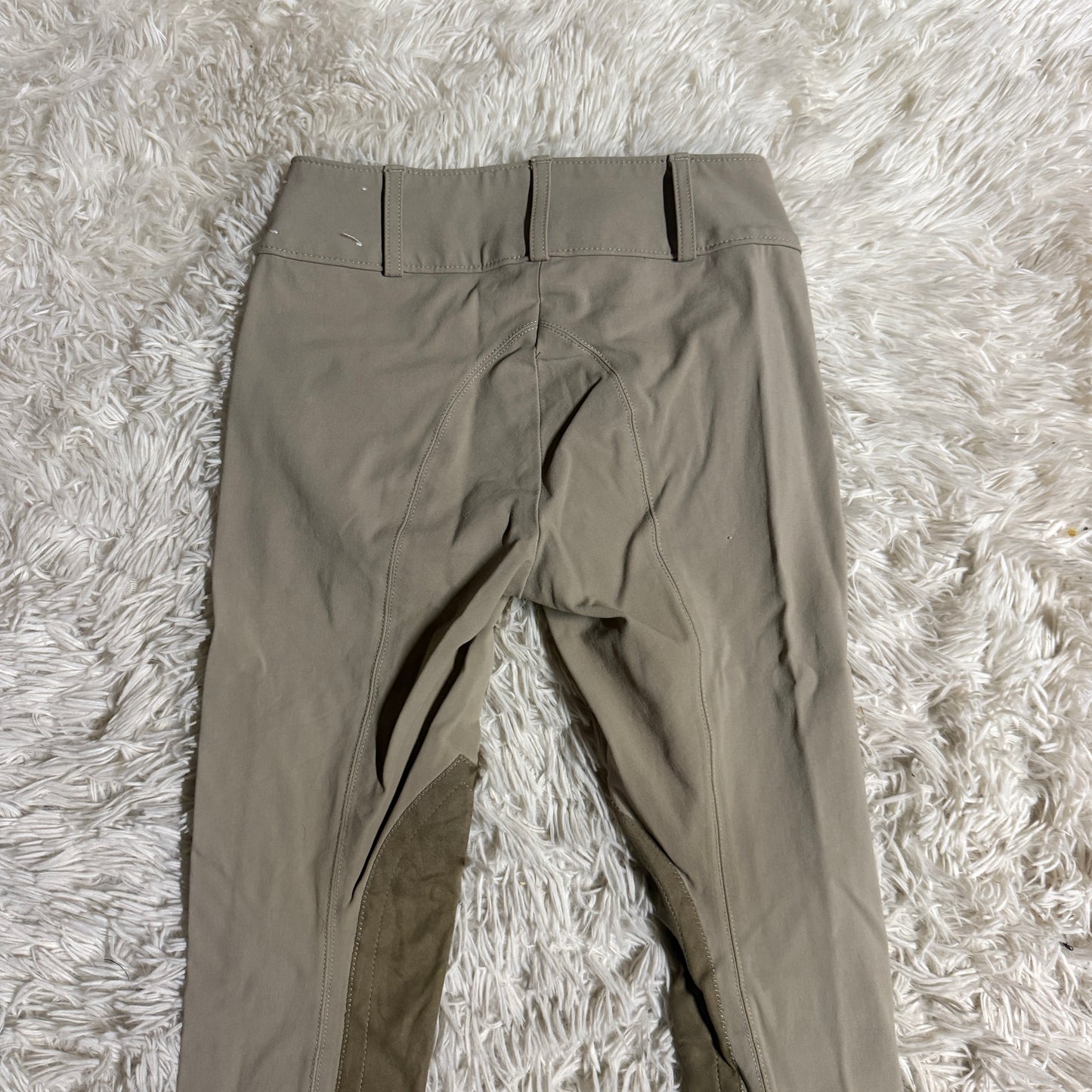 Child’s Size 8L Tan Tailored Sportsman Knee Patch Horseback Riding Jodphurs