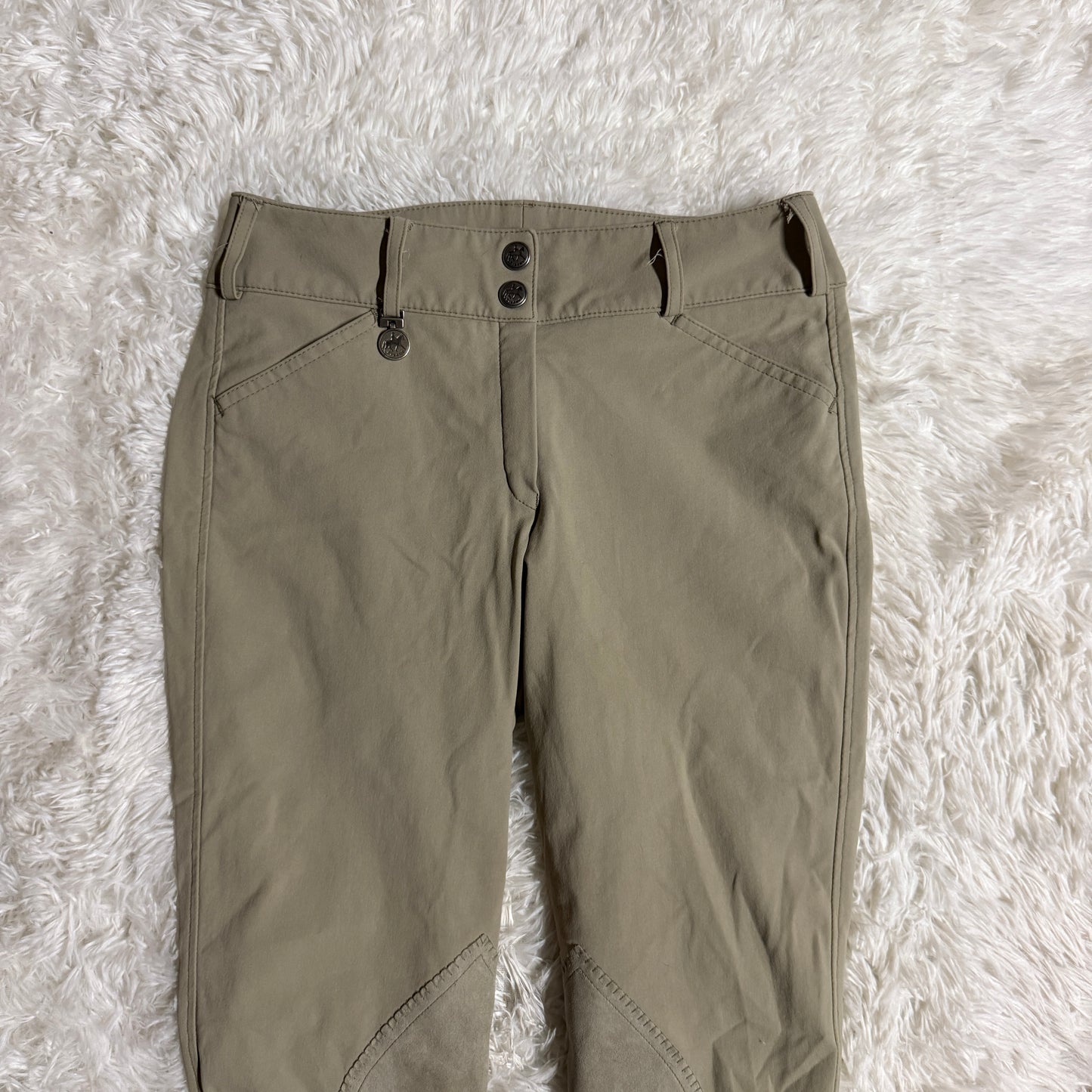 Women’s Size 28L Tan Pikeur Knee Patch Horseback Riding Breeches