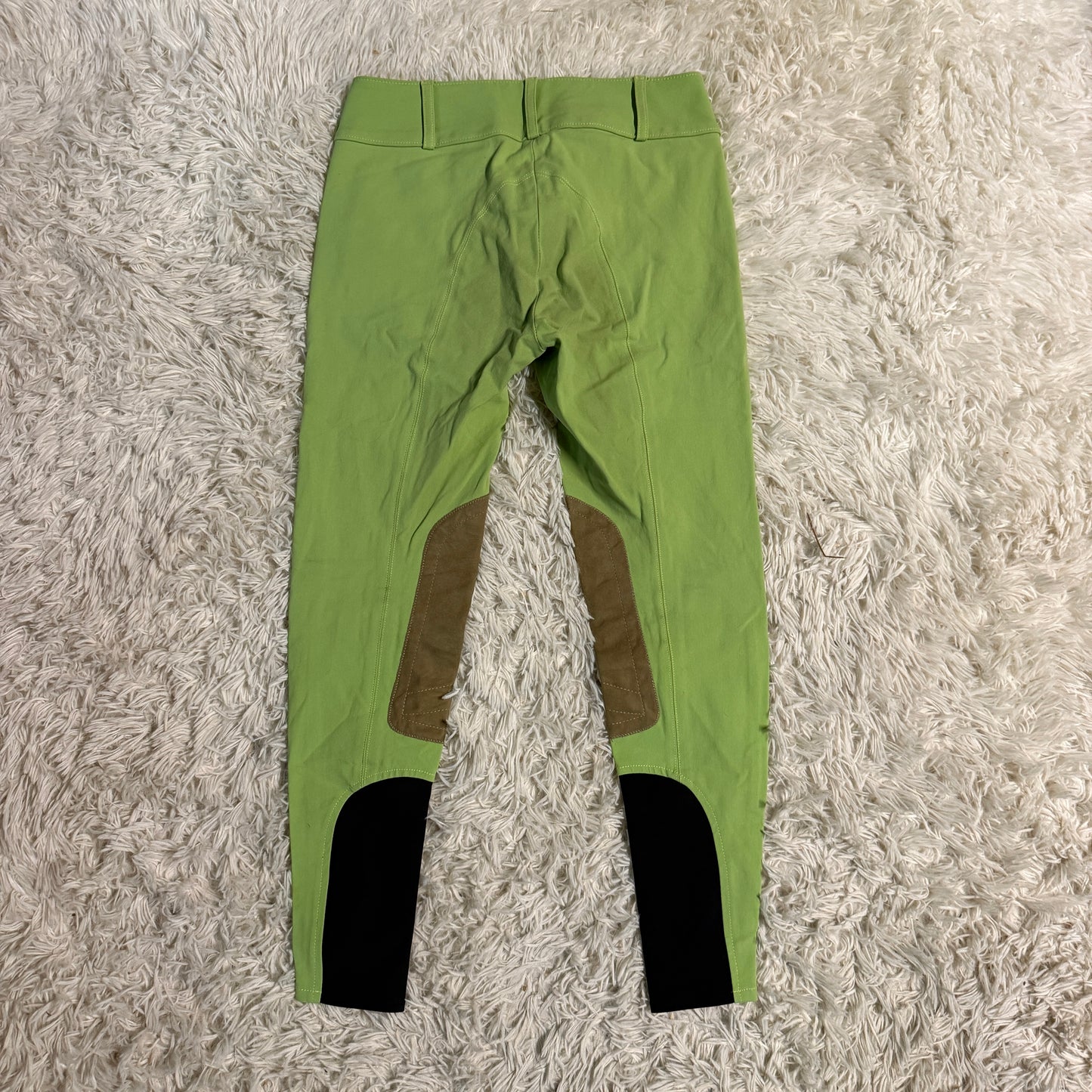 Child’s 14R Green Tailored Sportsman Knee Patch Horseback Riding Breeches