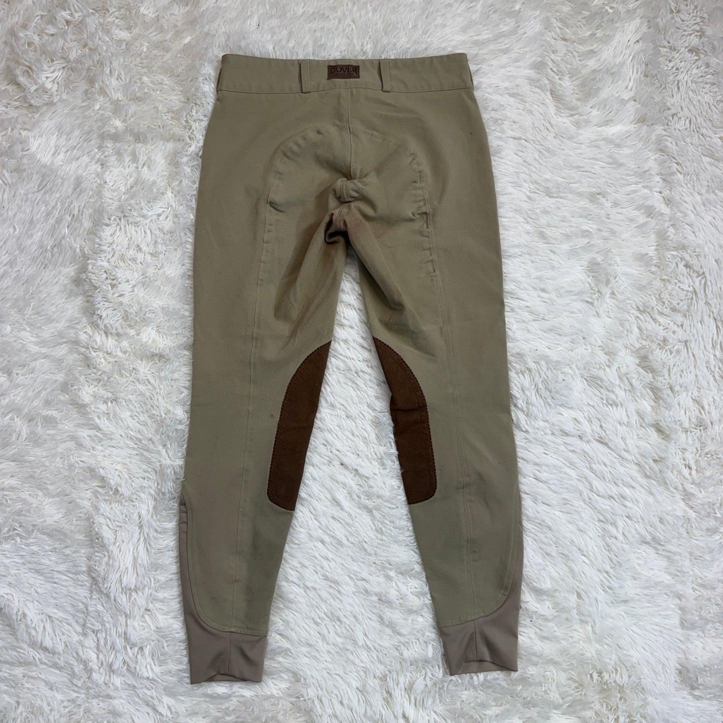 Women’s Size 26R Tan Dover Knee Patch Horseback Riding Breeches