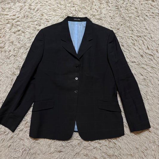 Women’s Size 14R Black Tailored Sportsman Horseback Riding Show Coat