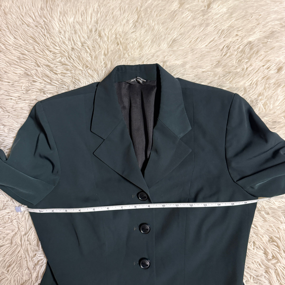 Women’s Size 10R Green Grand Prix Horseback Riding Show Coat