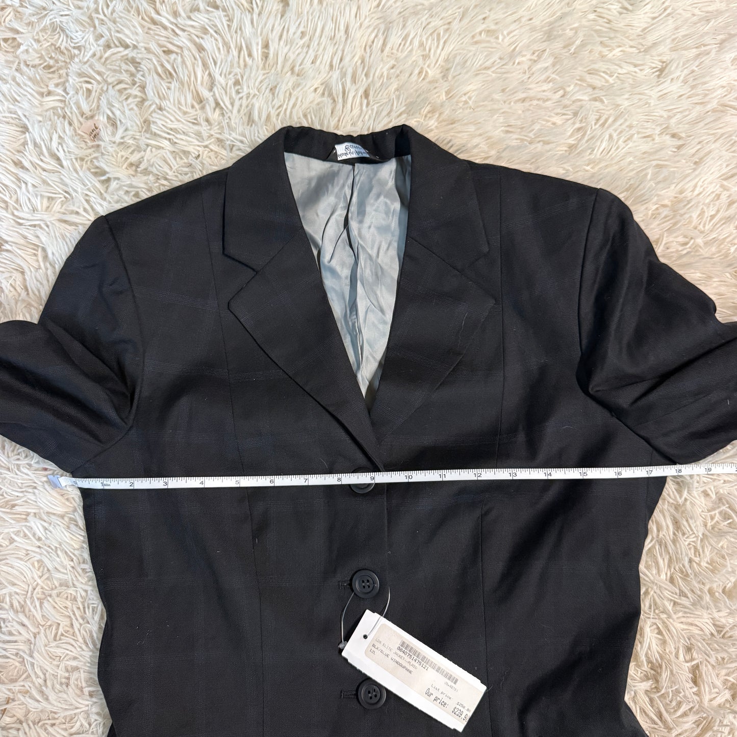 New Women’s Size 12L Black The Elite Horseback Riding Show Coat