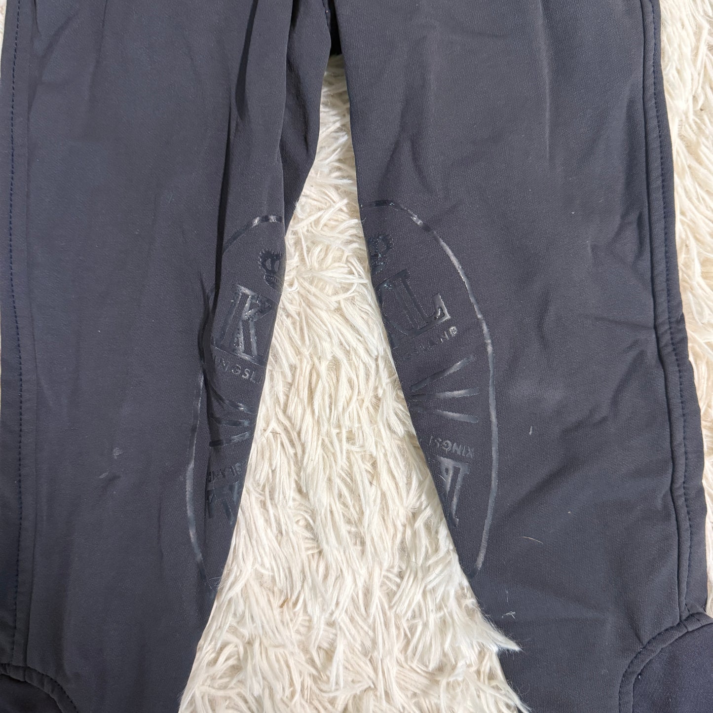 Child’s Size 6R Navy Kingsland Knee Patch Horseback Riding Breeches