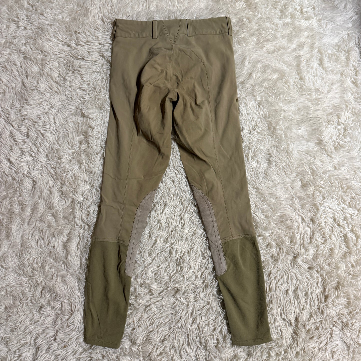 Women’s Size 22R Tan Ariat Knee Patch Horseback Riding Breeches