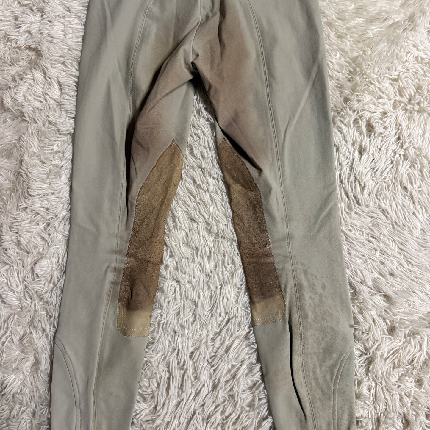 Women’s Size 24R Tan Callidae Knee Patch Horseback Riding Breeches