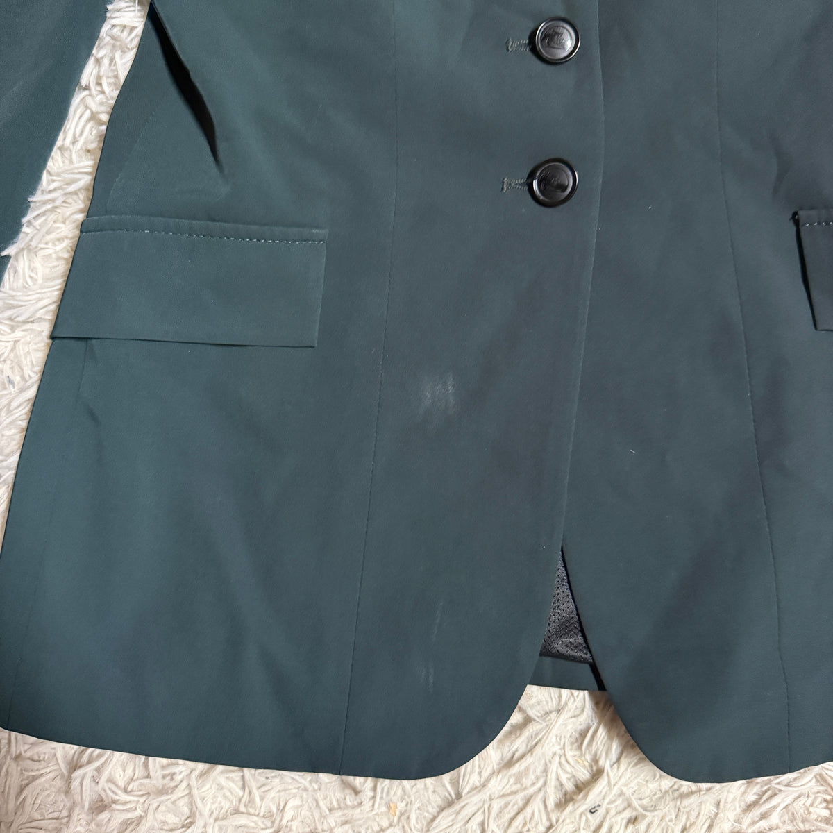 Women’s Size 10R Green Grand Prix Horseback Riding Show Coat