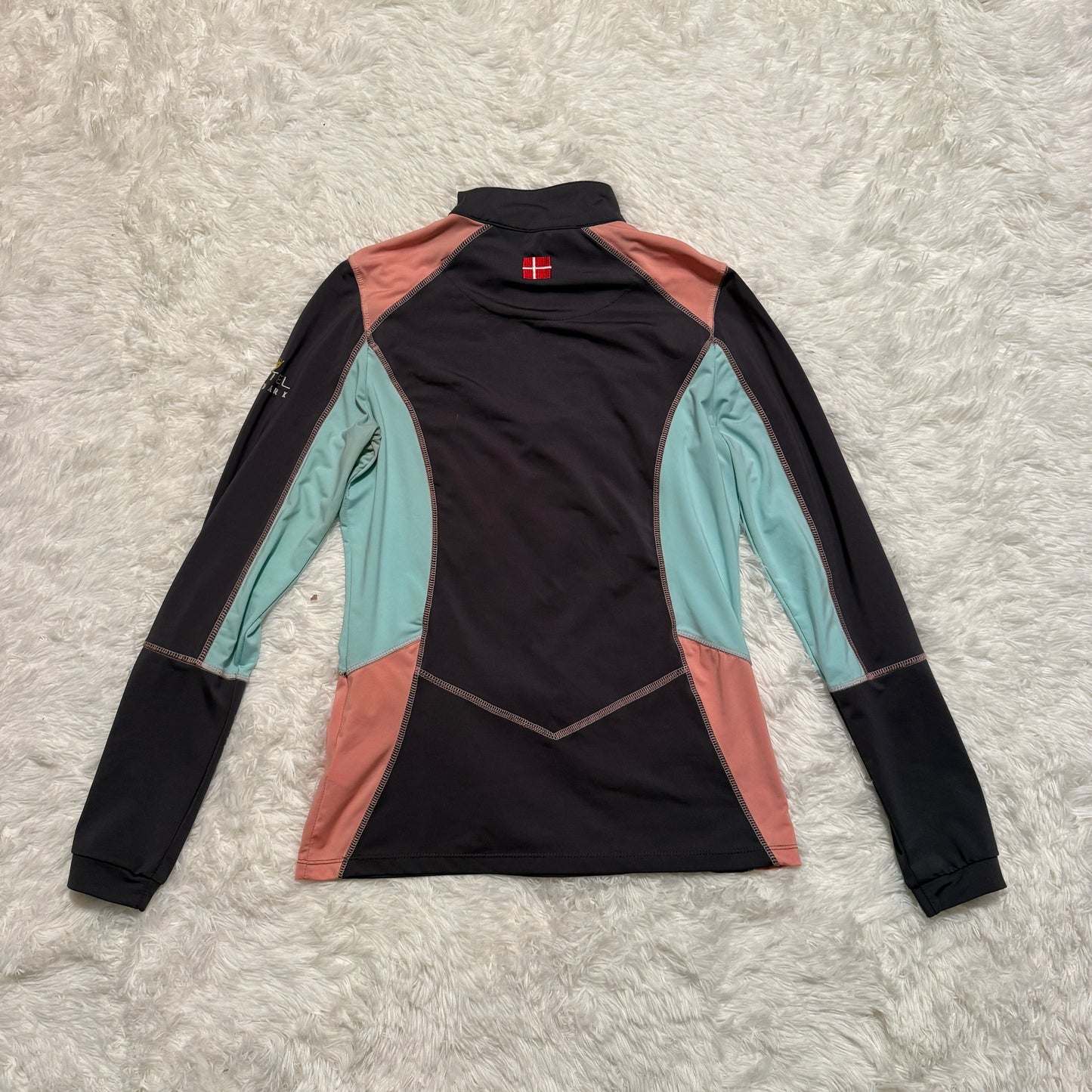 Women’s Medium Grey Kastel Denmark Long Sleeve Horseback Riding Sunshirt