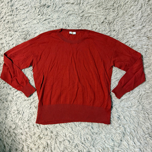 Women’s Large Red Callidae Long Sleeve Horseback Riding Sweater