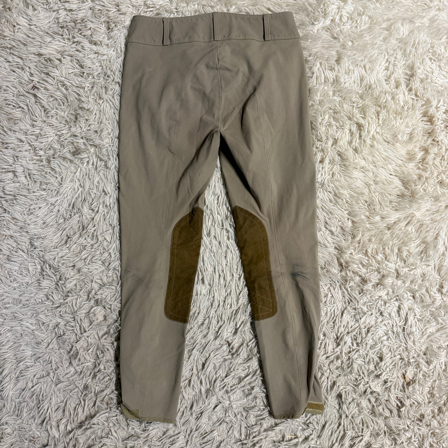 Child’s Size 14R Tan Tailored Sportsman Knee Patch Horseback Riding Breeches