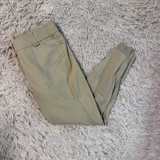 Women’s Size 30R Tan Ariat Knee Patch Horseback Riding Breeches