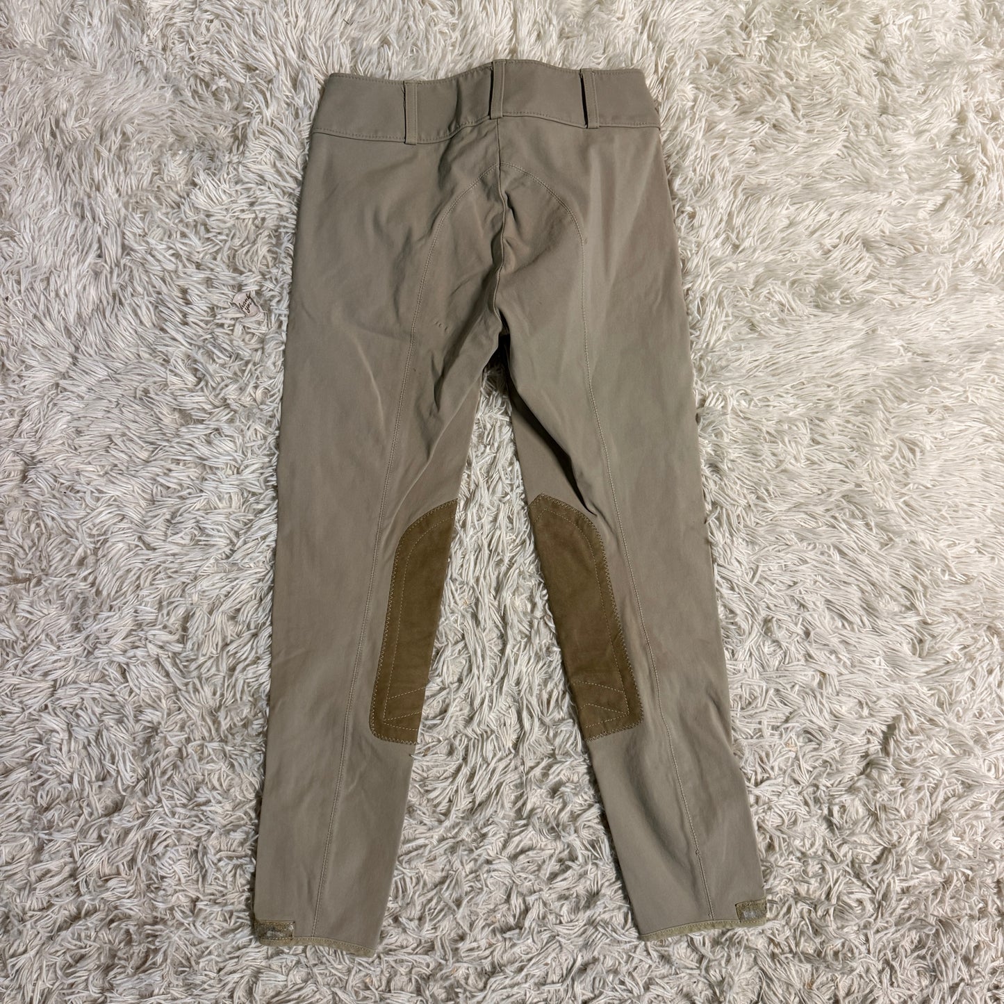 Child’s Size 12R Tan Tailored Sportsman Knee Patch Horseback Riding Breeches