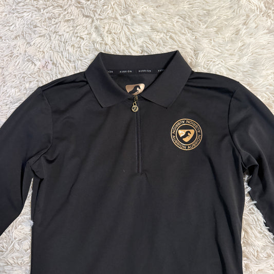 Women’s XS Black Aubrion Long Sleeve Horseback Riding Sunshirt