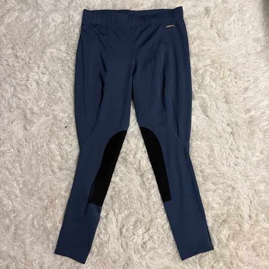Women’s Size 1X Blue Kerrits Full Seat Horseback Riding Tights