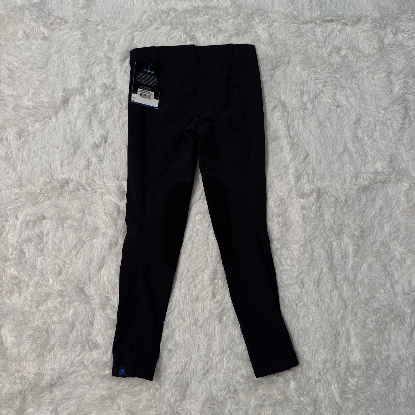 New Child’s Medium Black Irideon Cadence Knee Patch Horseback Riding Tights