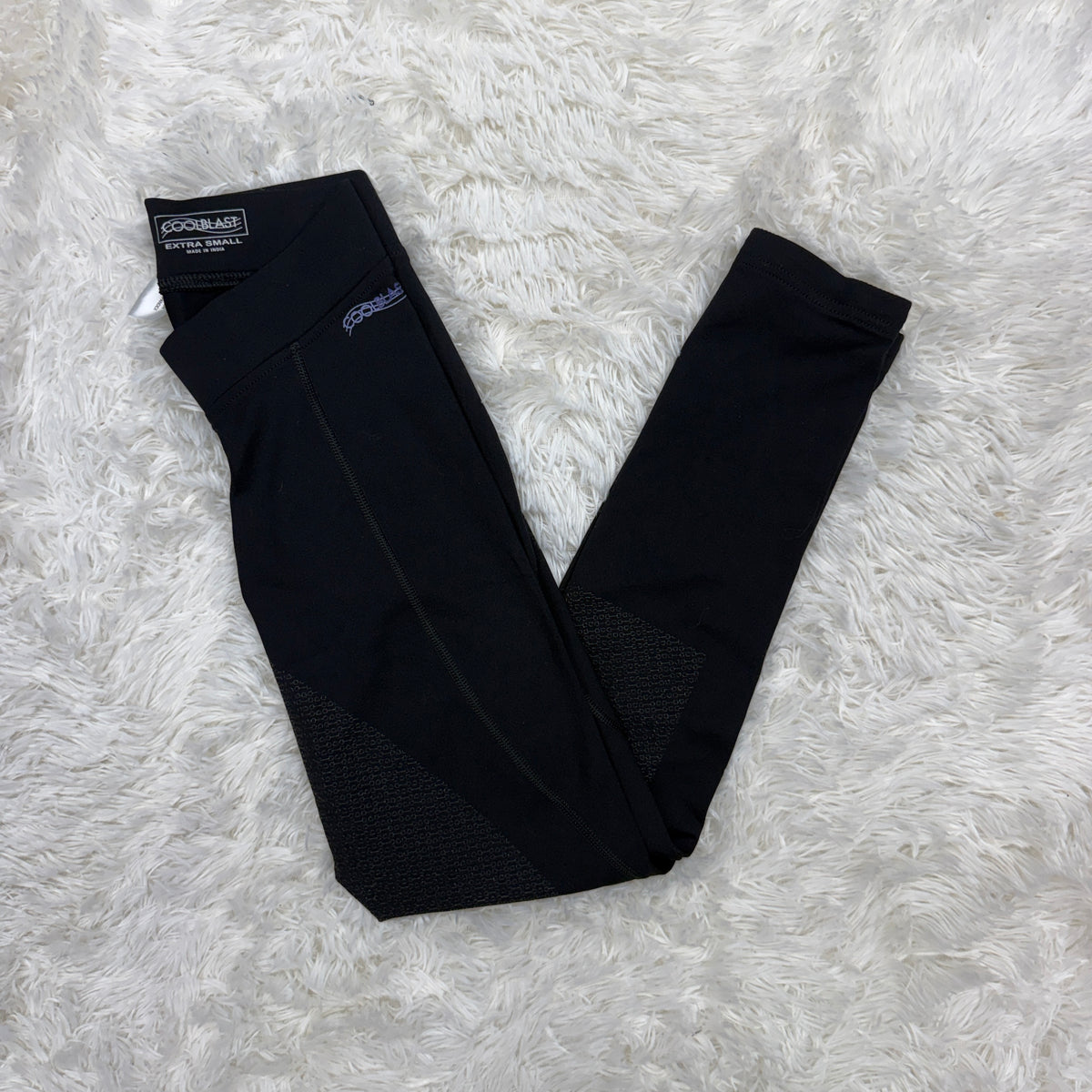 Women’s XS Black Coolblast Full Seat Horseback Riding Tights