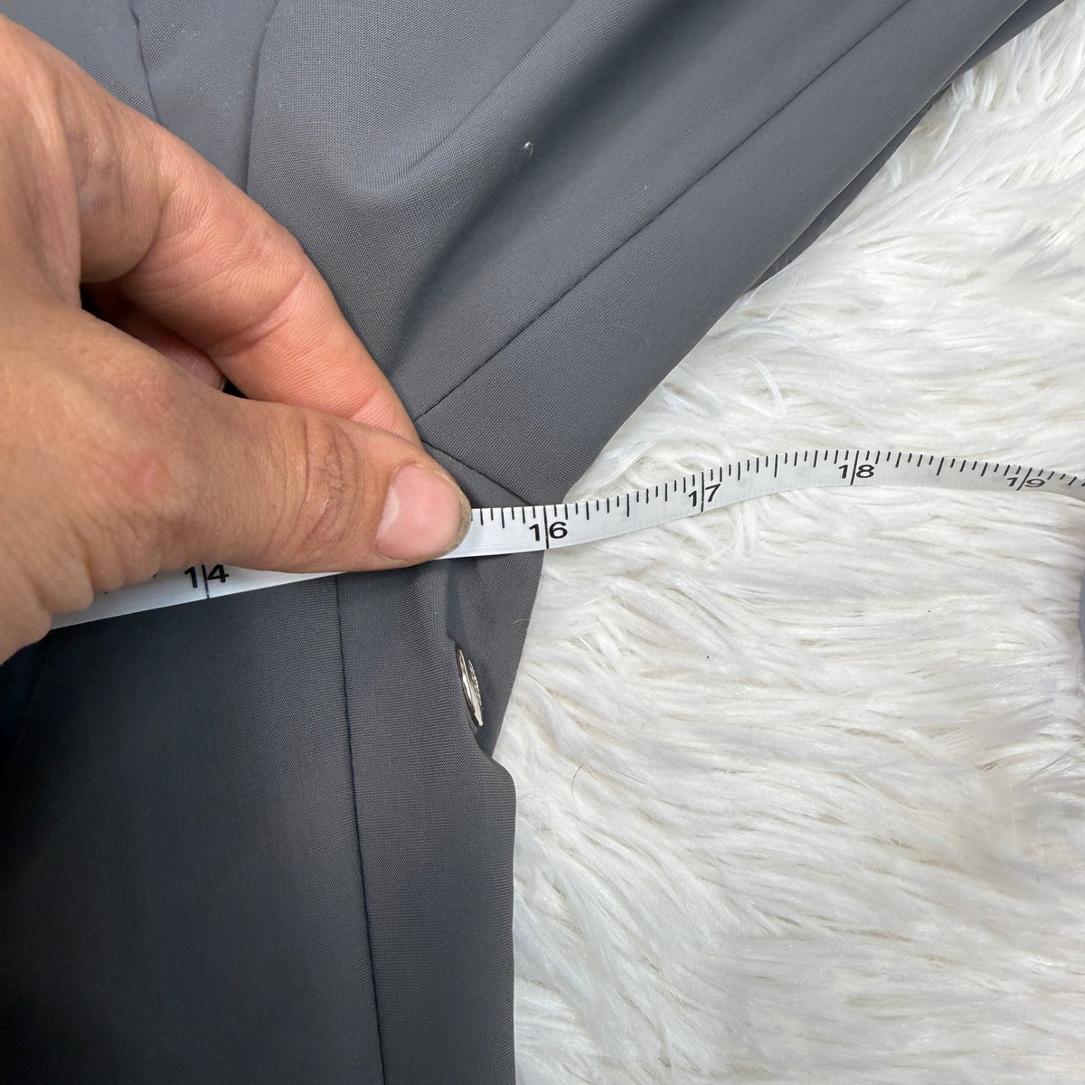 Women’s IT38 Grey/Navy Equiline Commessa X-Cool Horseback Riding Show Coat