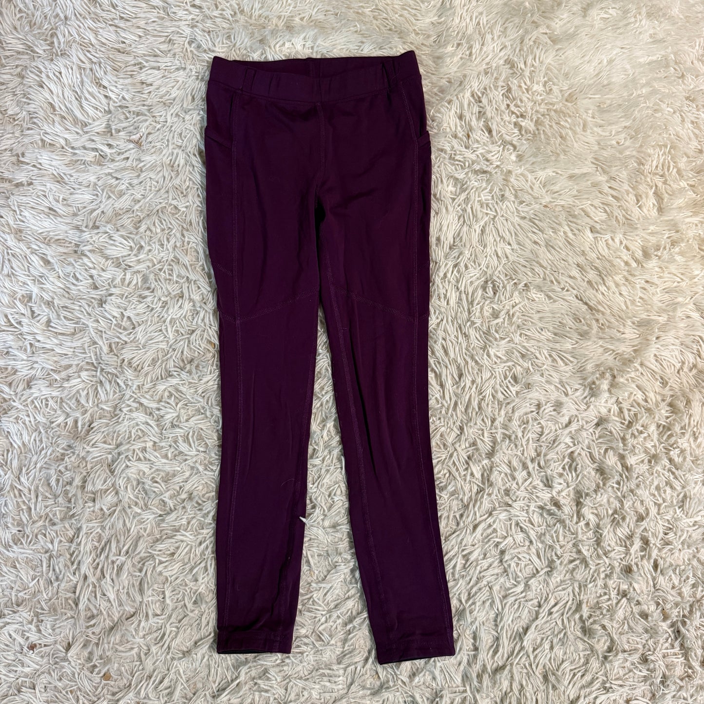 Child’s Large Purple Full Seat Horseback Riding Tights
