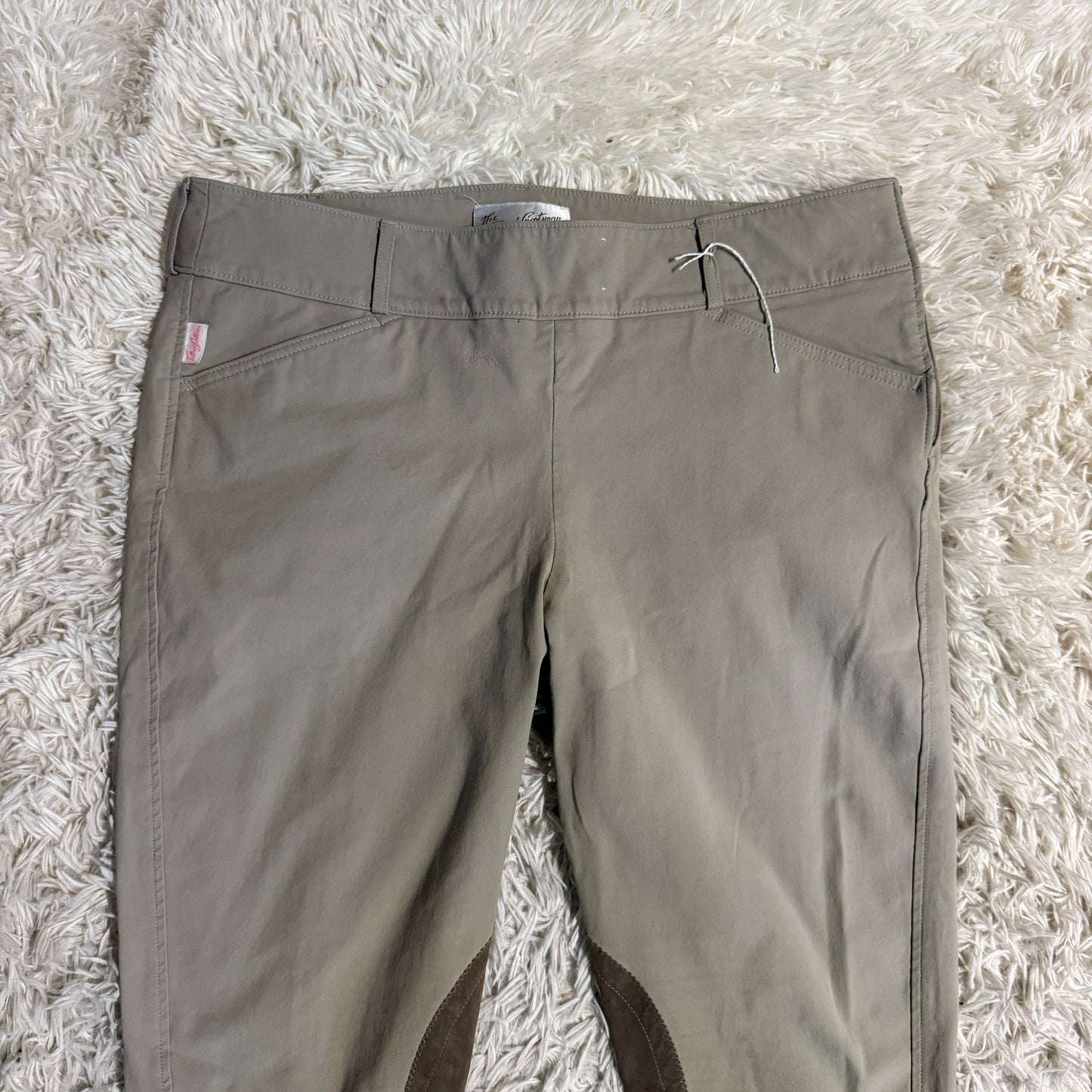 Women’s Size 36R Tan Tailored Sportsman Knee Patch Horseback Riding Breeches