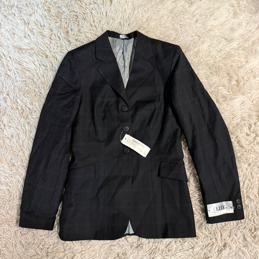 New Women’s Size 12L Black The Elite Horseback Riding Show Coat