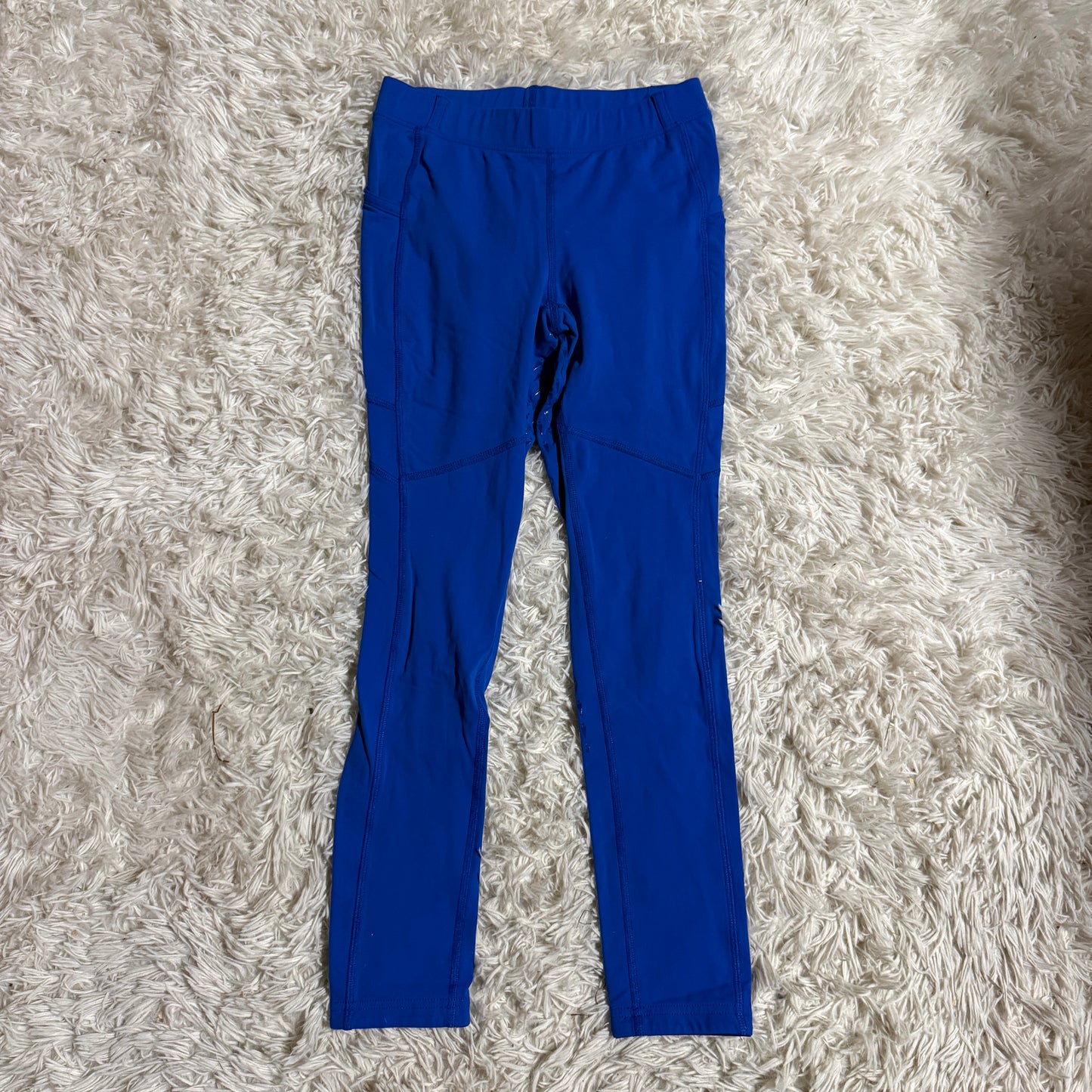 Child’s XL Blue Kerrits Full Seat Horseback Riding Tights