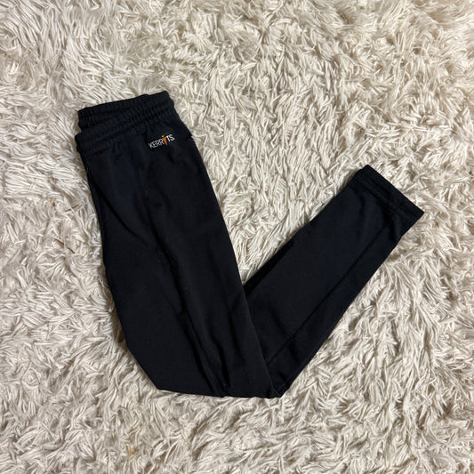 Child’s S Black Kerrits Knee Patch Horseback Riding Tights Breeches