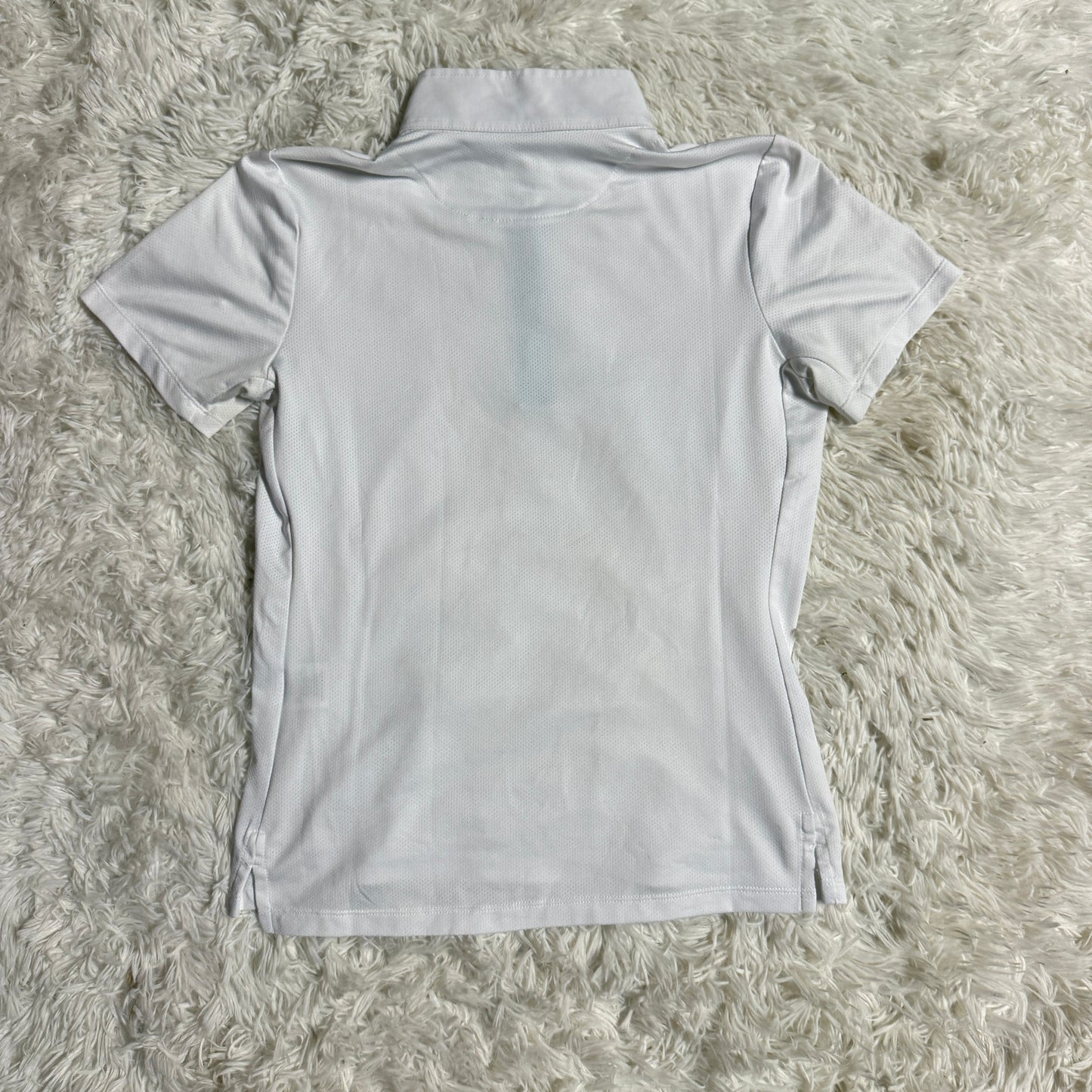 Child’s L White Romfh Short Sleeve Horseback Riding Show Shirt