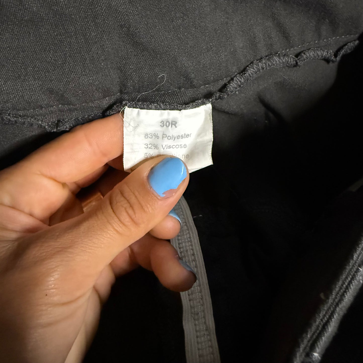 Women’s Size 30R Grey Smartpak Piper Knee Patch Horseback Riding Breeches