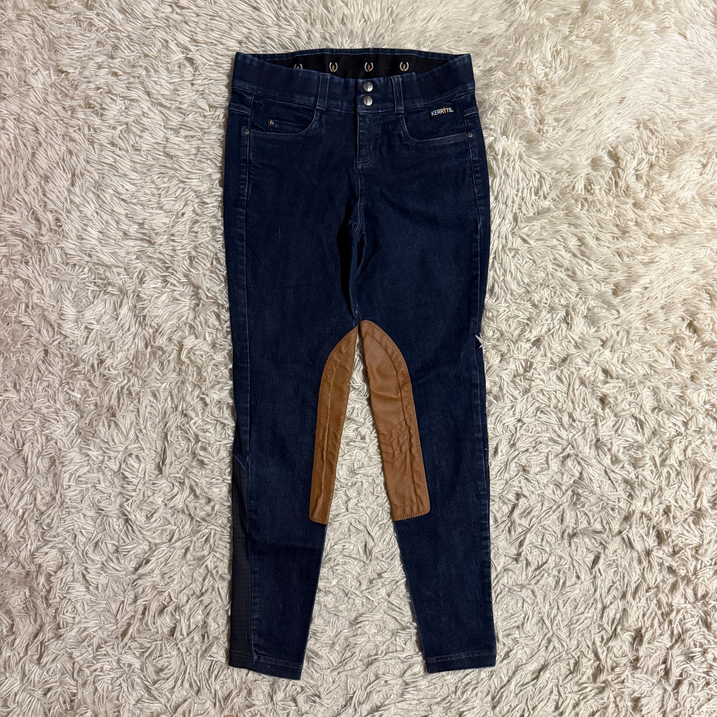 Women’s Small Jean Kerrits Knee Patch Horseback Riding Breeches